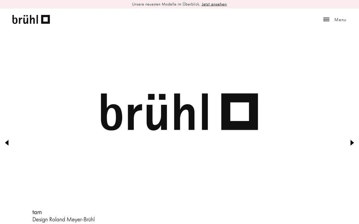 Brühl & Sippold website homepage
