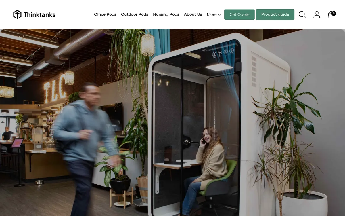ThinkTanks website homepage